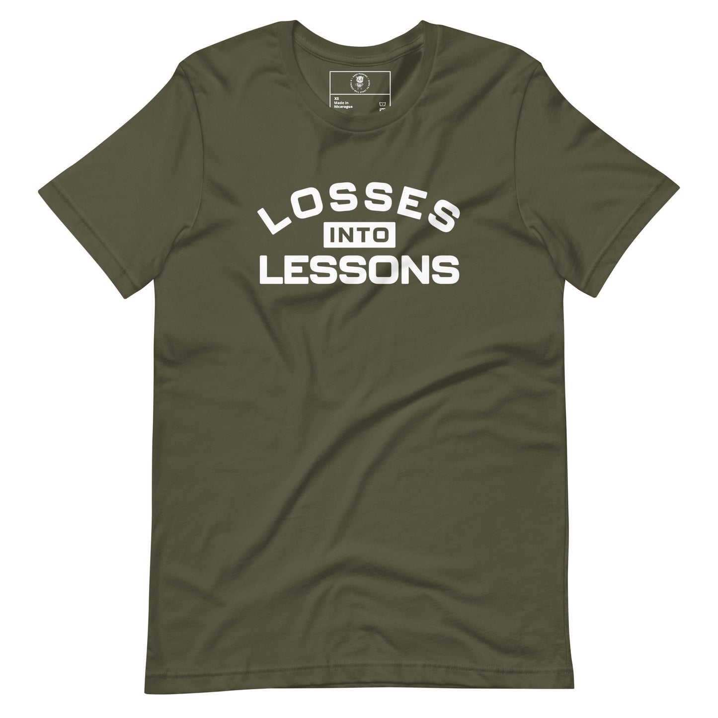 Losses Into Lessons T-Shirt - Wear KP