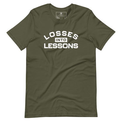 Losses Into Lessons T-Shirt - Wear KP