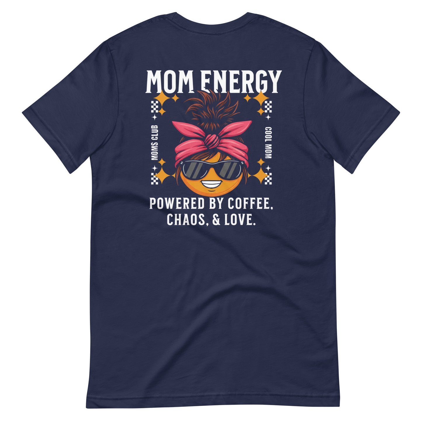 Powered by Coffee, Chaos, & Love T-Shirt - Wear KP