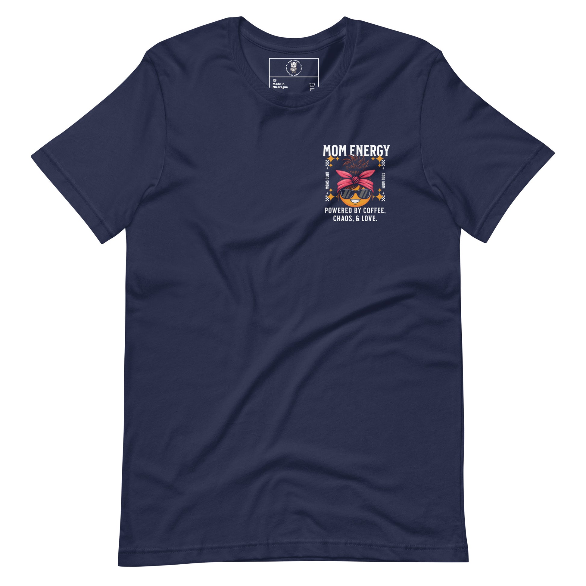 Powered by Coffee, Chaos, & Love T-Shirt - Wear KP