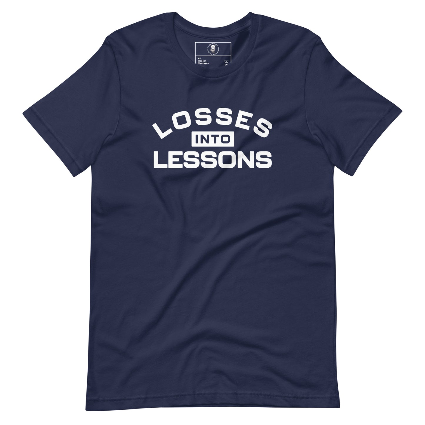 Losses Into Lessons T-Shirt - Wear KP