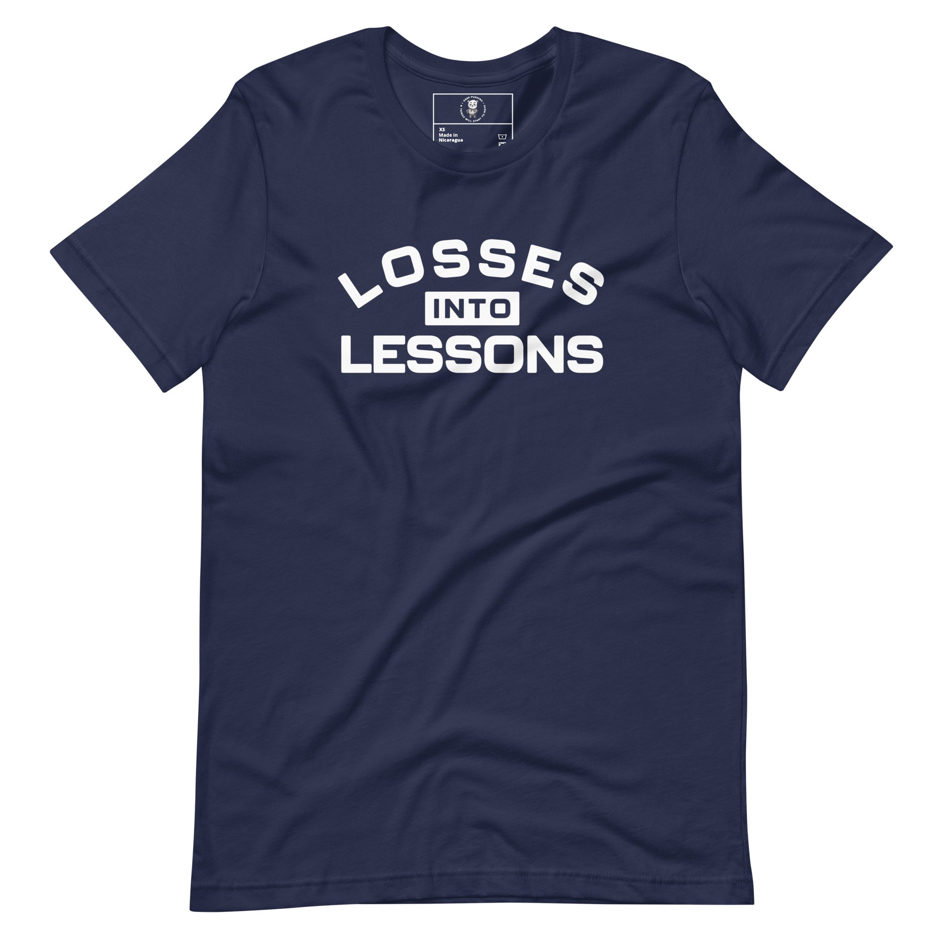 Losses Into Lessons T-Shirt - Wear KP