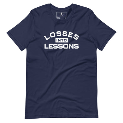 Losses Into Lessons T-Shirt - Wear KP