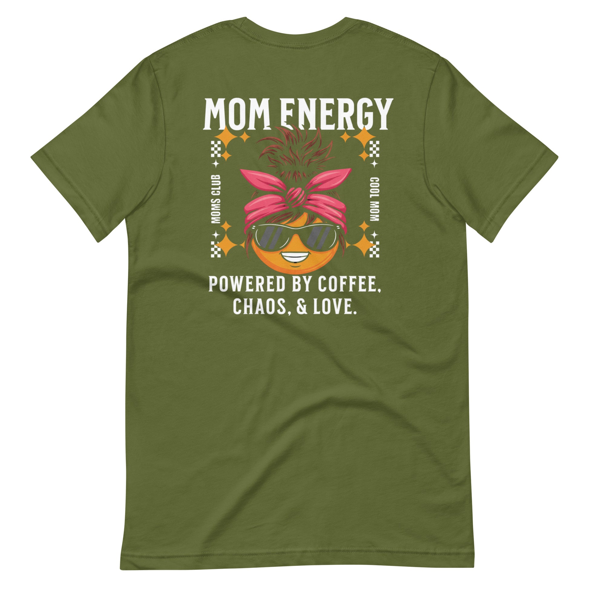Powered by Coffee, Chaos, & Love T-Shirt - Wear KP