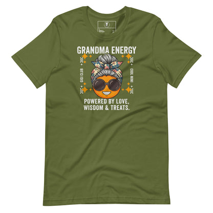 Powered by Love, Wisdom & Treats T-Shirt - Wear KP
