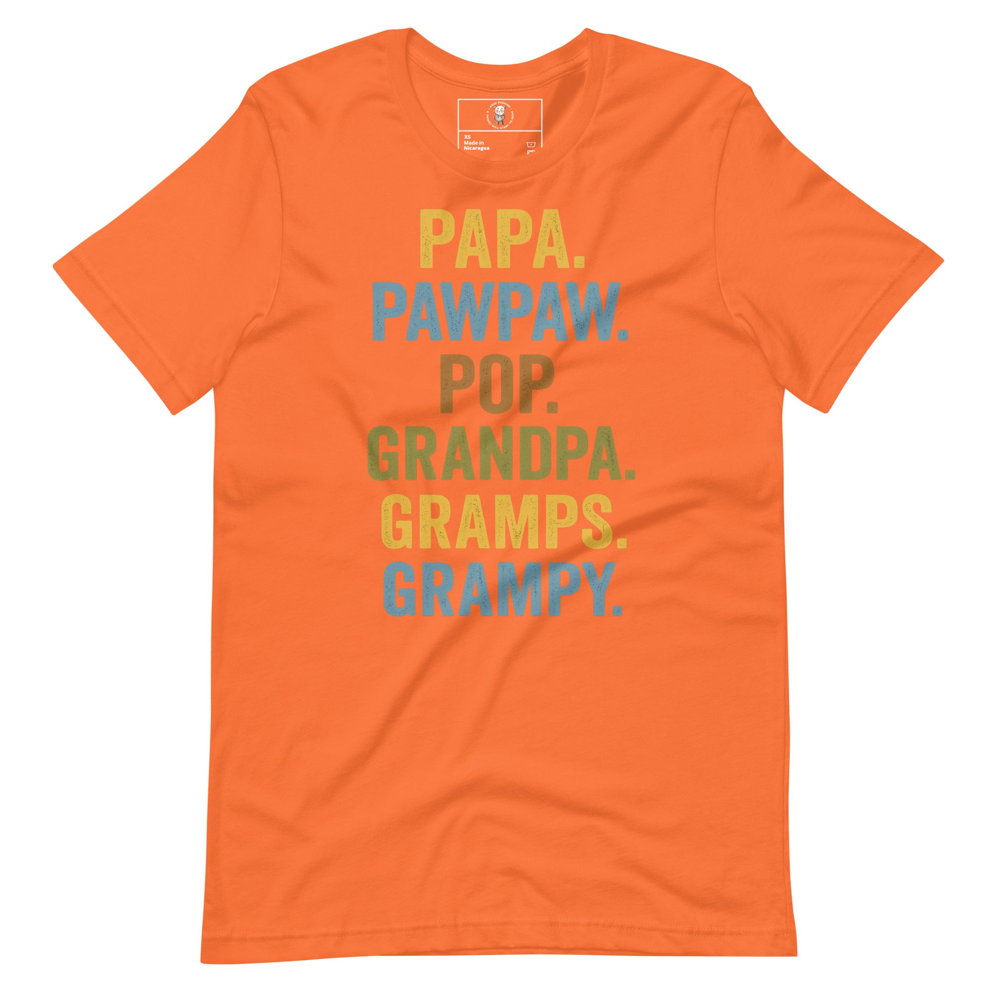 Grandpa Energy Papa, Pops, Gramps, Grandpa - Tee - Wear KP