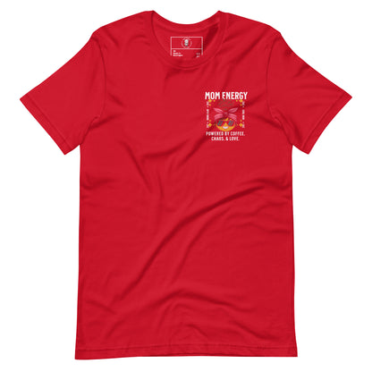 Powered by Coffee, Chaos, & Love T-Shirt - Wear KP