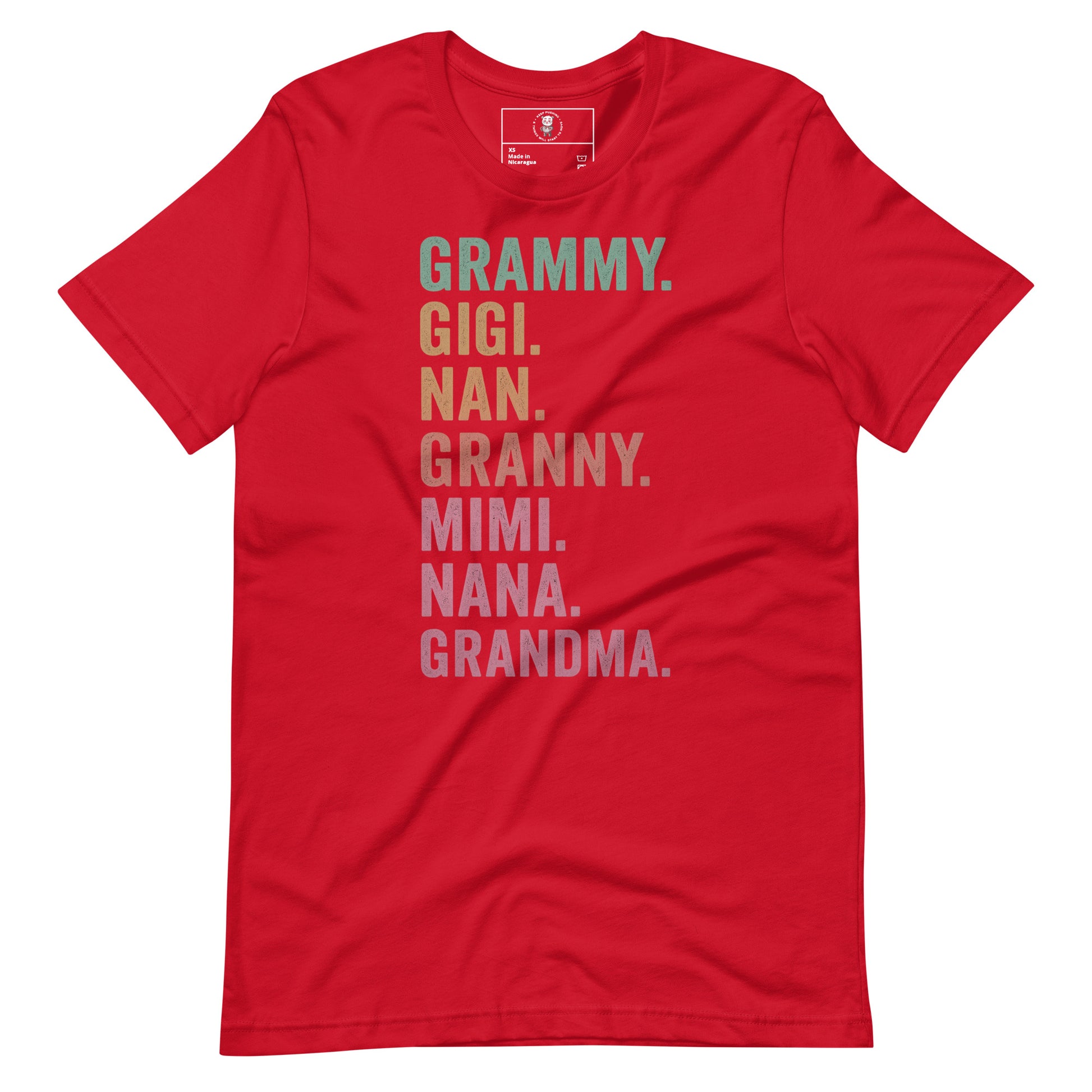 Grandma Energy - Gigi, Mimi, Nana, Granny, Grandma - Tee - Wear KP