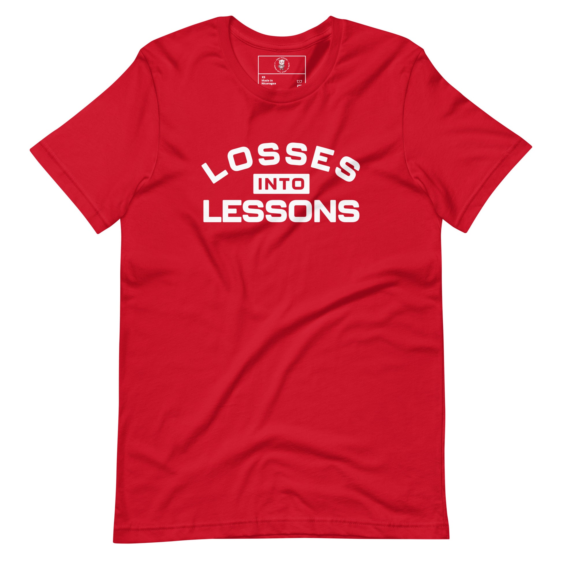 Losses Into Lessons T-Shirt - Wear KP