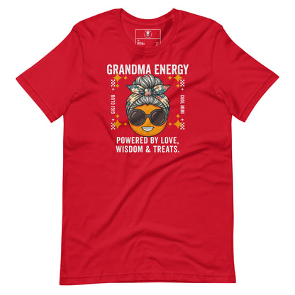 Powered by Love, Wisdom & Treats T-Shirt - Wear KP