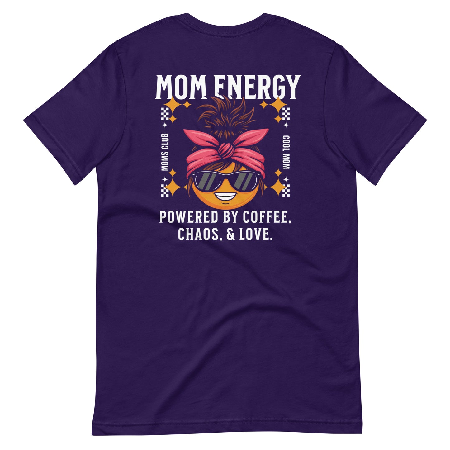 Powered by Coffee, Chaos, & Love T-Shirt - Wear KP