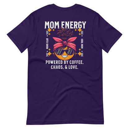 Powered by Coffee, Chaos, & Love T-Shirt - Wear KP