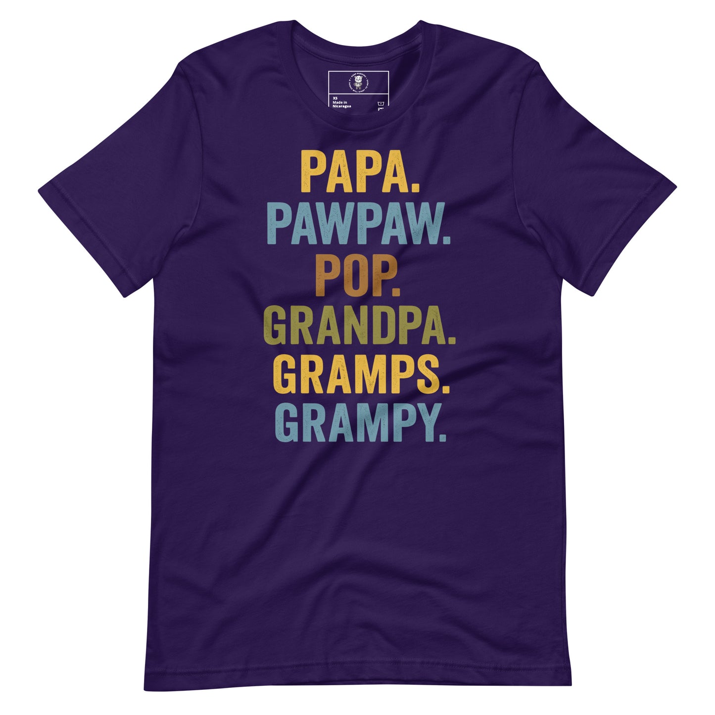 Grandpa Energy Papa, Pops, Gramps, Grandpa - Tee - Wear KP