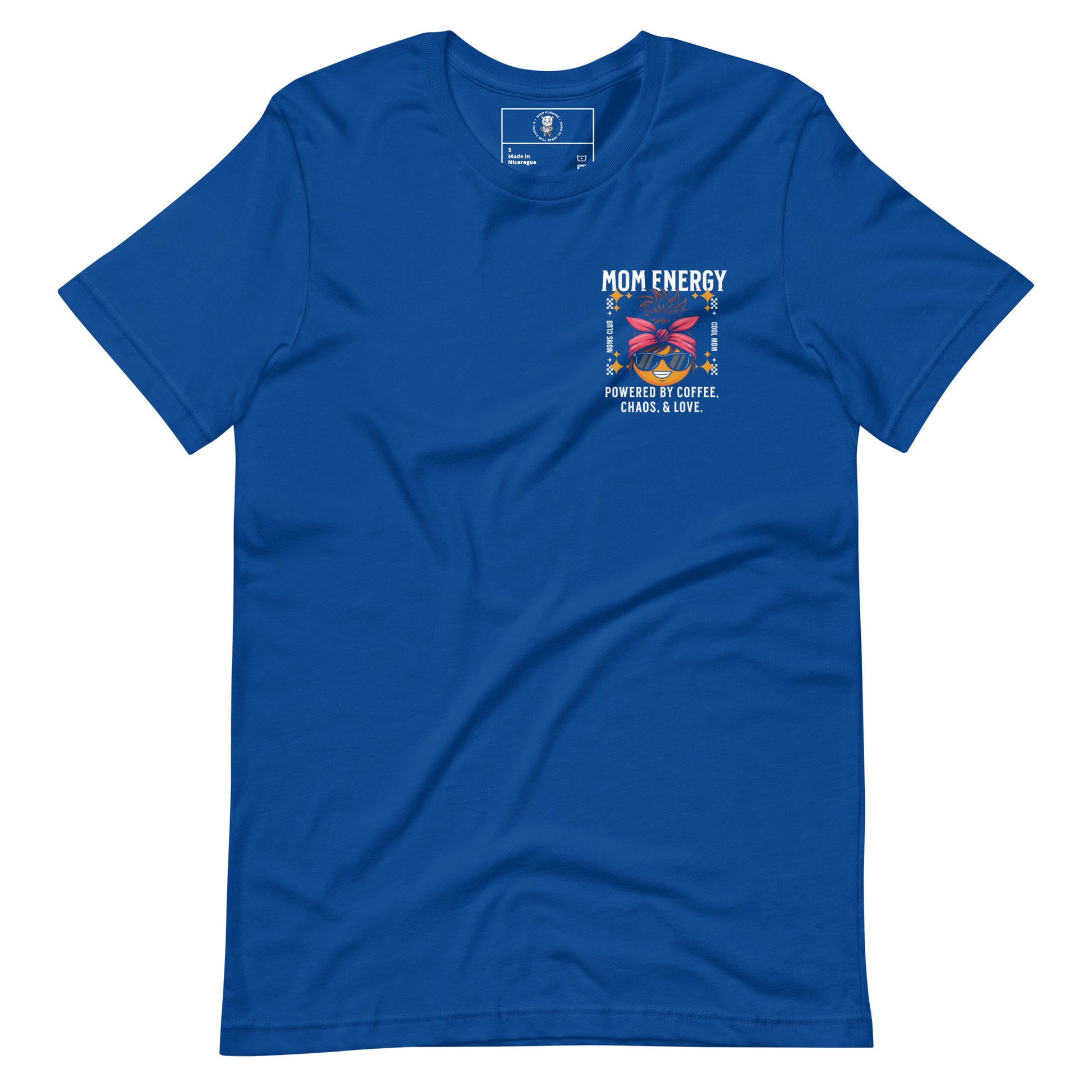 Powered by Coffee, Chaos, & Love T-Shirt - Wear KP