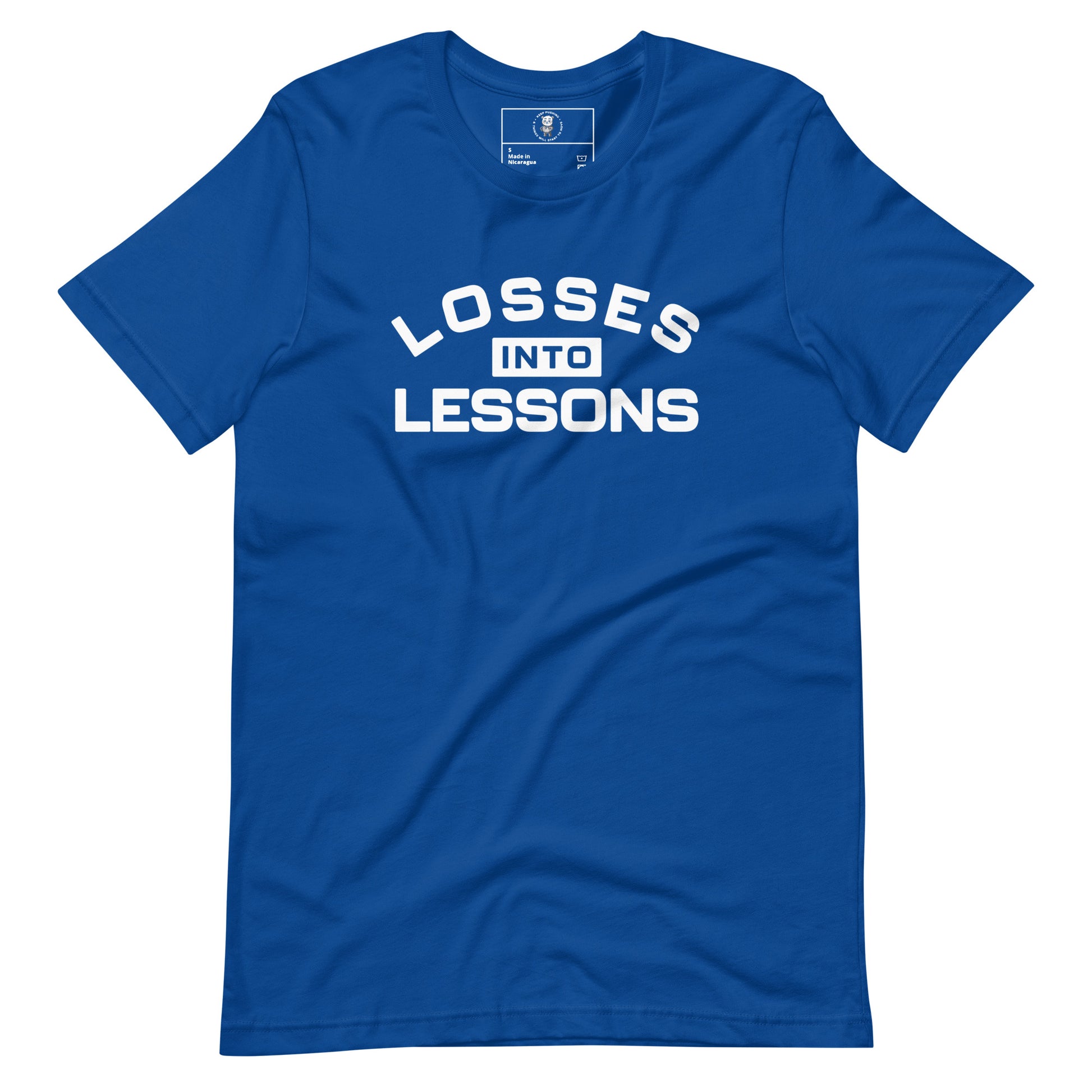 Losses Into Lessons T-Shirt - Wear KP