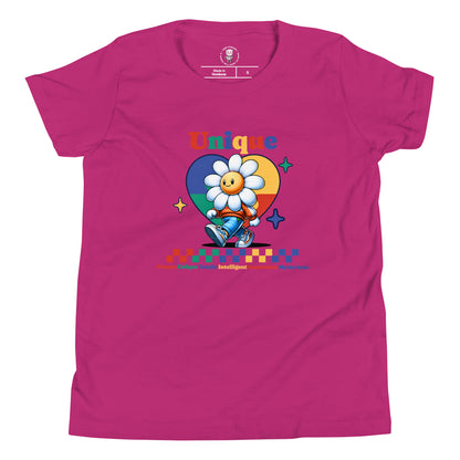 Unique — Autism Youth Short Sleeve - Tee - Wear KP