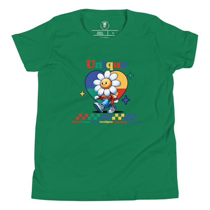 Unique — Autism Youth Short Sleeve - Tee - Wear KP