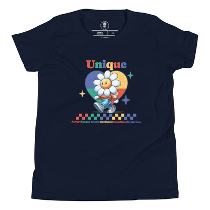 Unique — Autism Youth Short Sleeve - Tee - Wear KP
