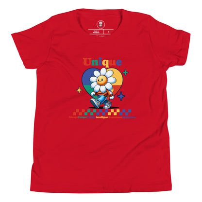 Unique — Autism Youth Short Sleeve - Tee - Wear KP